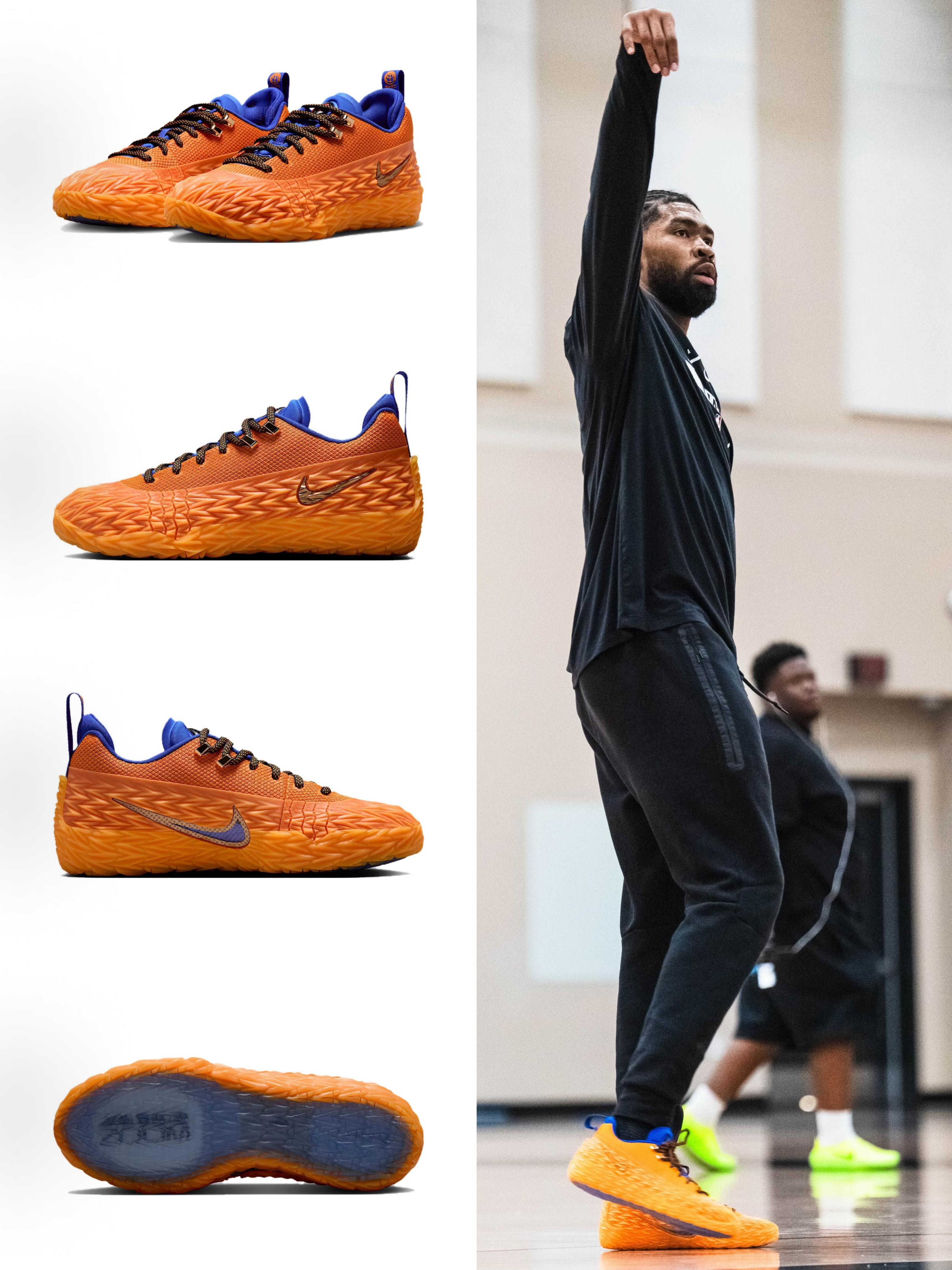 水泥克星登场!尼克理查兹训练上脚Nike S.T. Charge篮球鞋